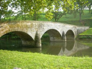 Bridge over a river